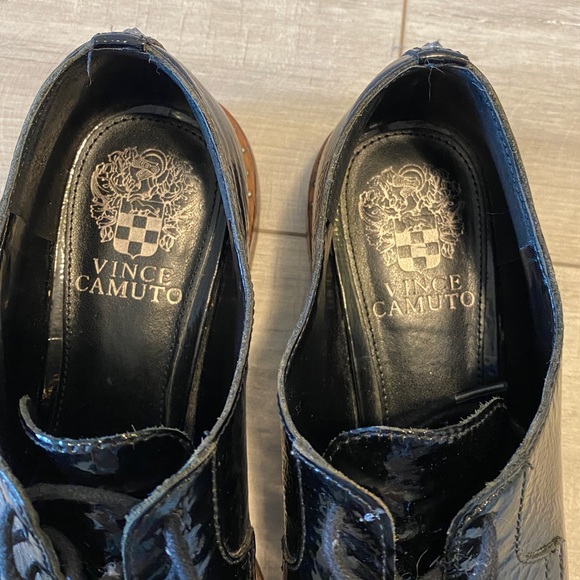 Vince Camuto patent leather oxfords size 36.5 - Picture 4 of 4